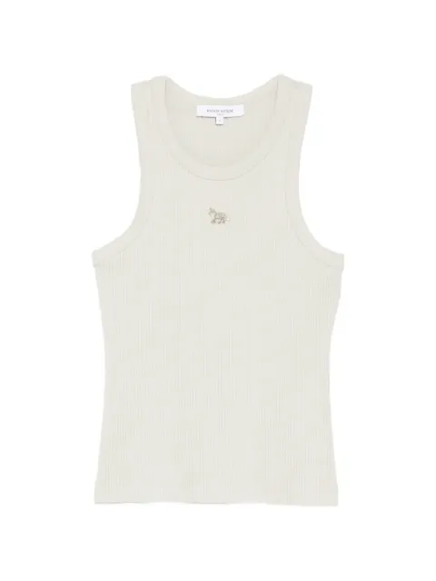 Maison Kitsuné Baby Fox ribbed tank top