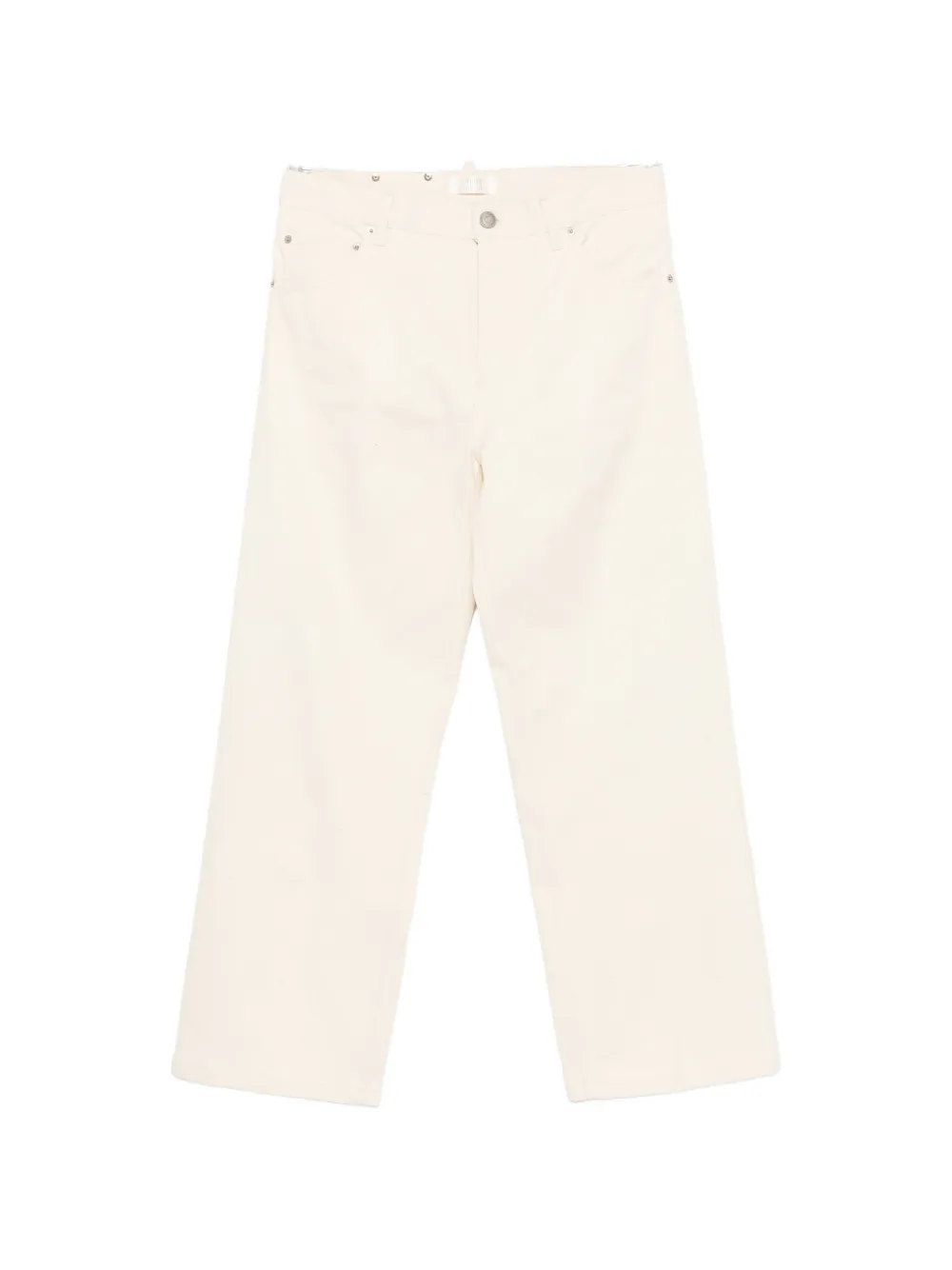 3DICI logo-patch jeans - Toni neutri