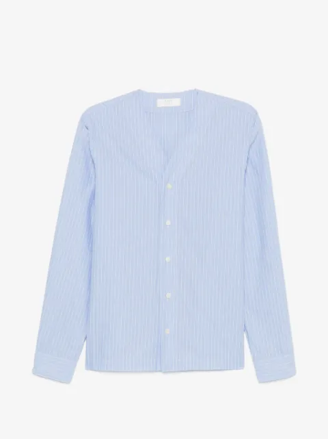 3DICI camisa con rayas verticales y cuello en V