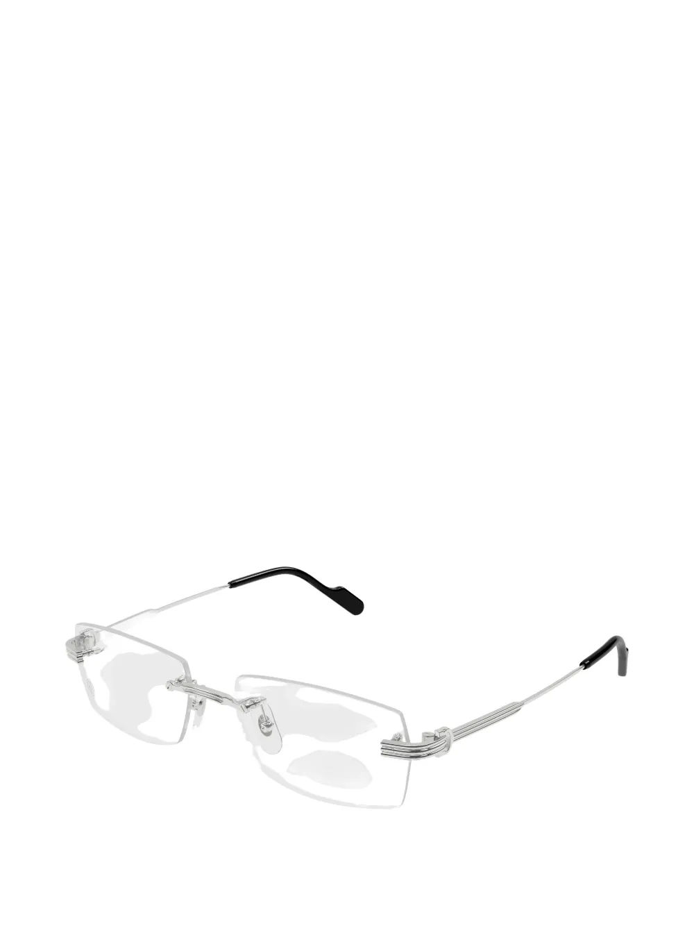 Cartier Eyewear C de Cartier rimless glasses - Silber