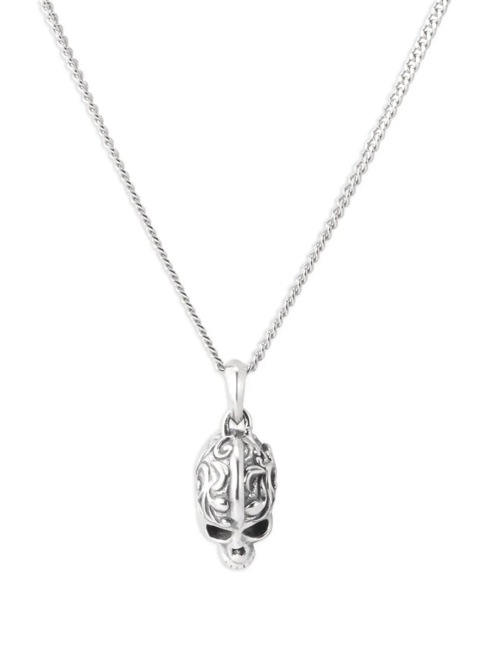 Emanuele Bicocchi Skull necklace - Silber
