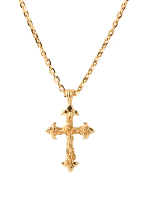 Emanuele Bicocchi Rose Cross necklace