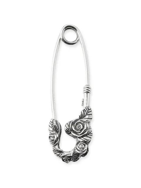 Emanuele Bicocchi Rose safety-pin brooch