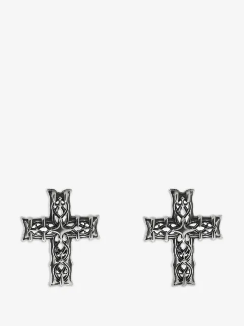 Emanuele Bicocchi Notre-Dame cross cufflinks