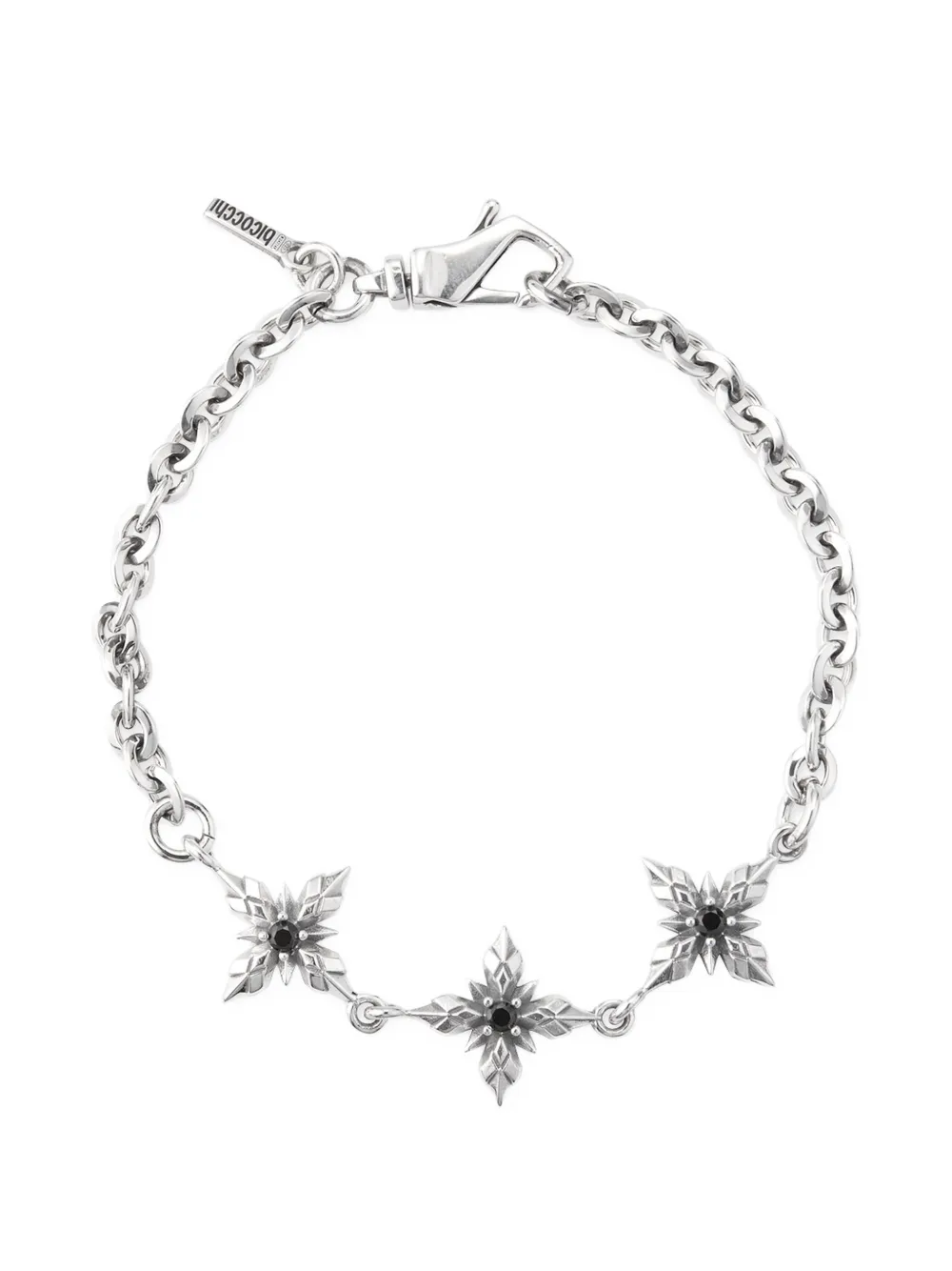 Emanuele Bicocchi Stella Ventis chain bracelet - Argento