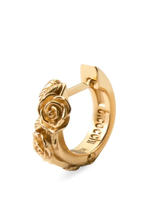 Emanuele Bicocchi Rose hoop earring