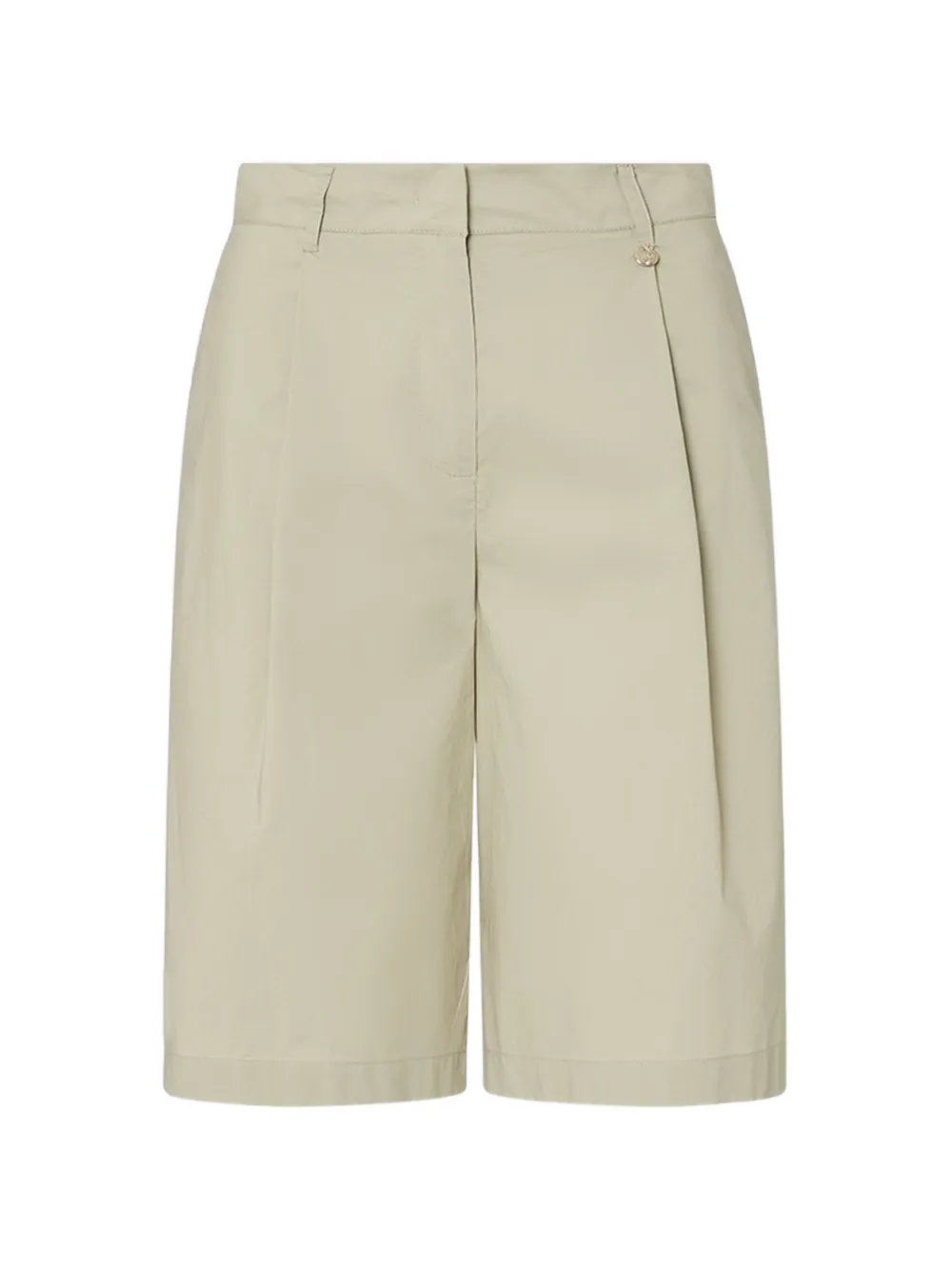 LIU JO poplin bermuda shorts - Grigio