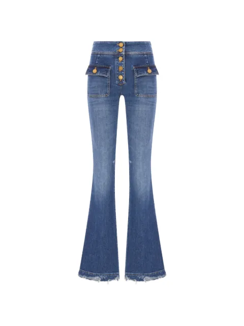 Seafarer button-front flared jeans