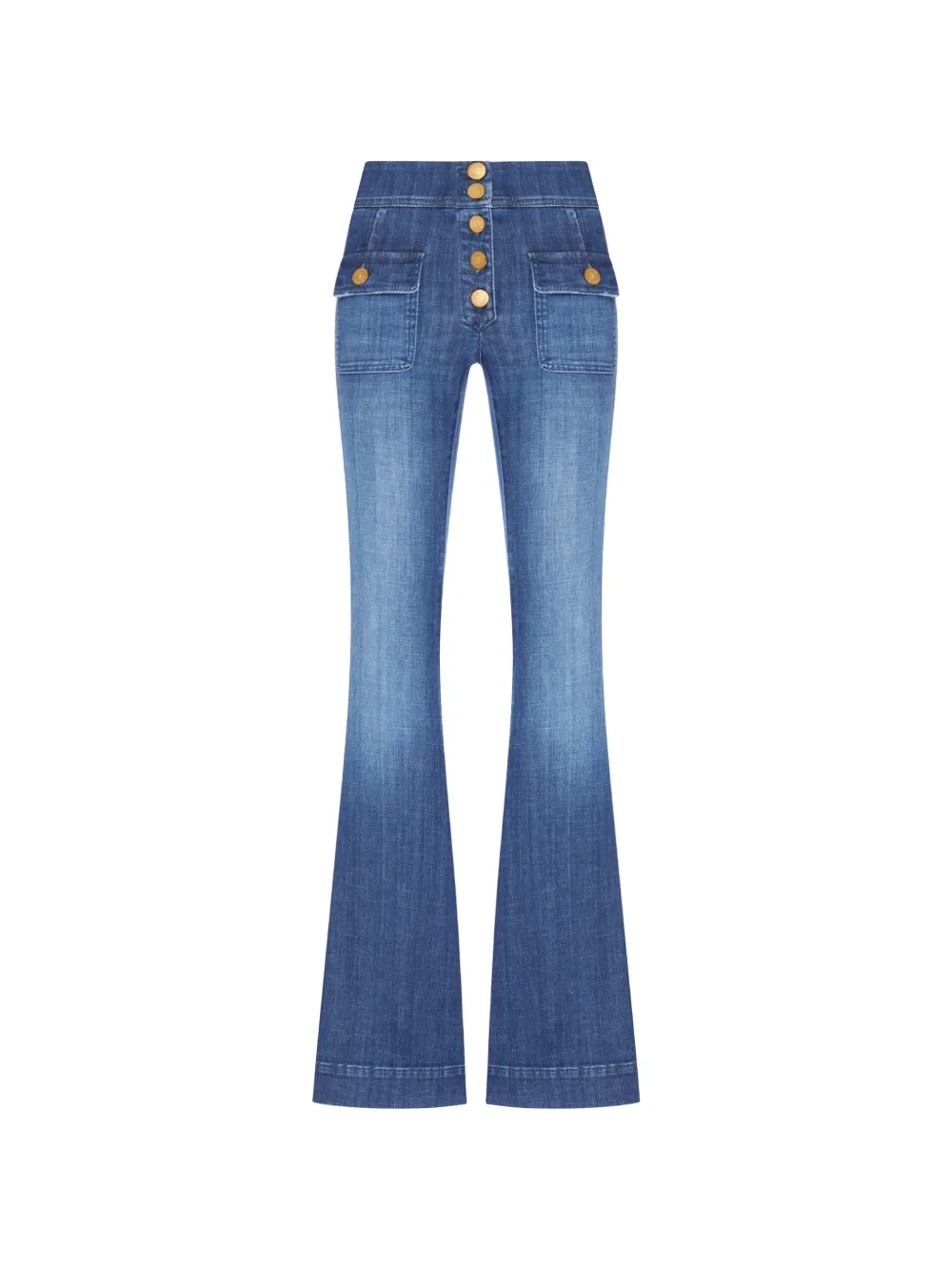 Seafarer Anais flap-pocket jeans - Blu