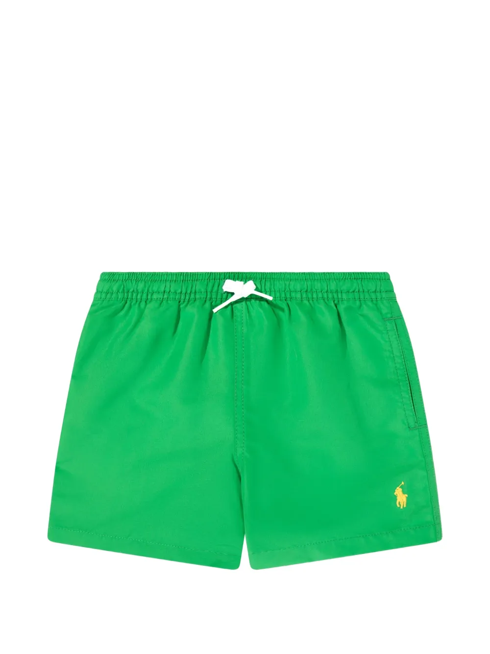 POLO RALPH LAUREN KIDS Polo Pony swim shorts - Verde