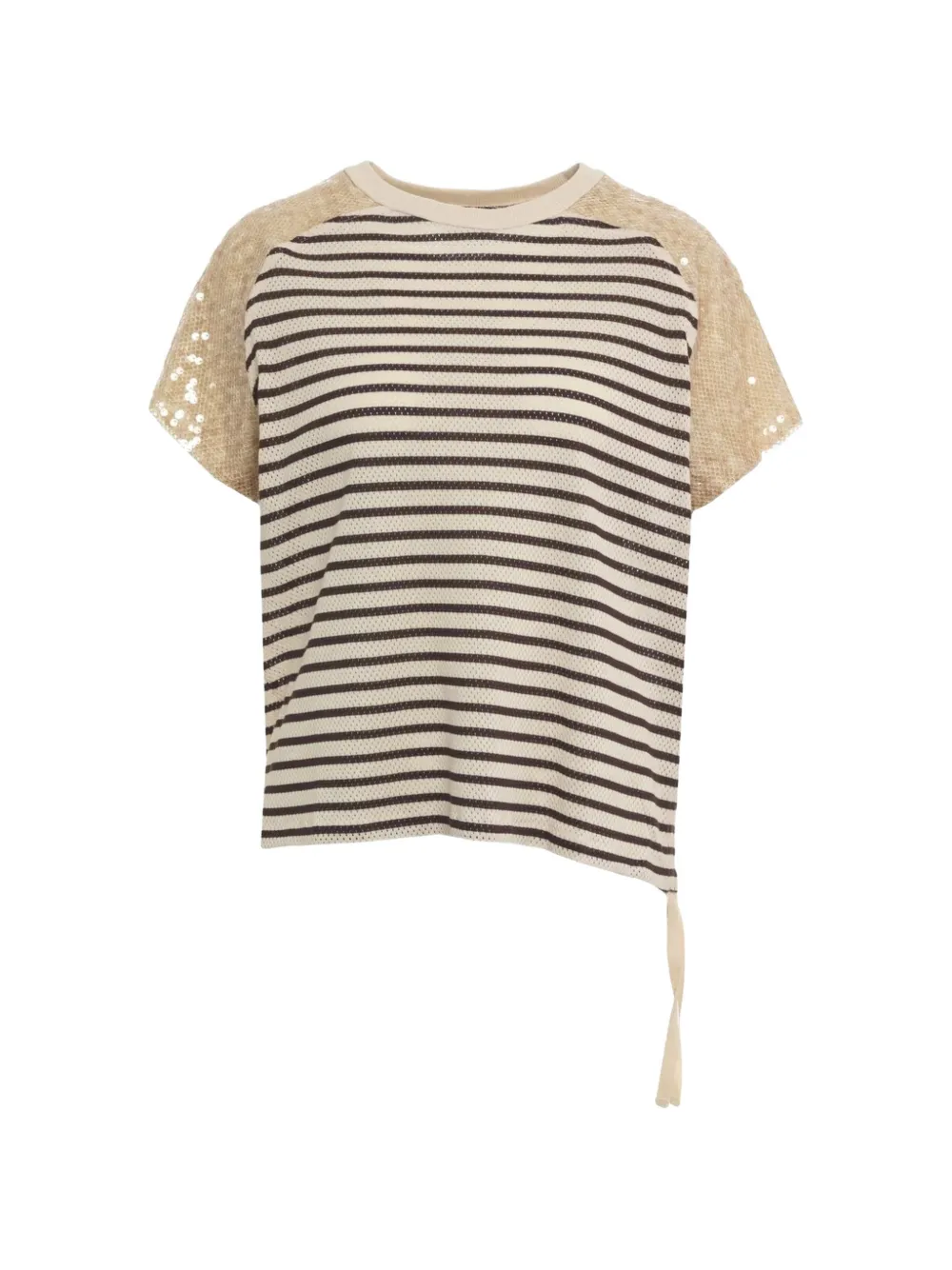 8pm striped T-shirt - Toni neutri