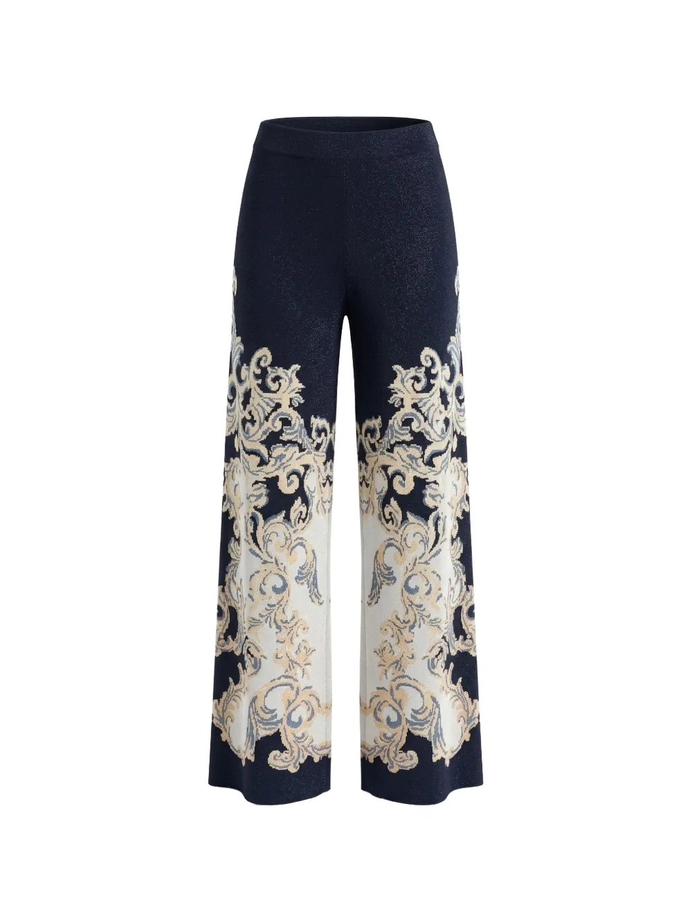 Circus Hotel elastic-waistband trousers - Blu