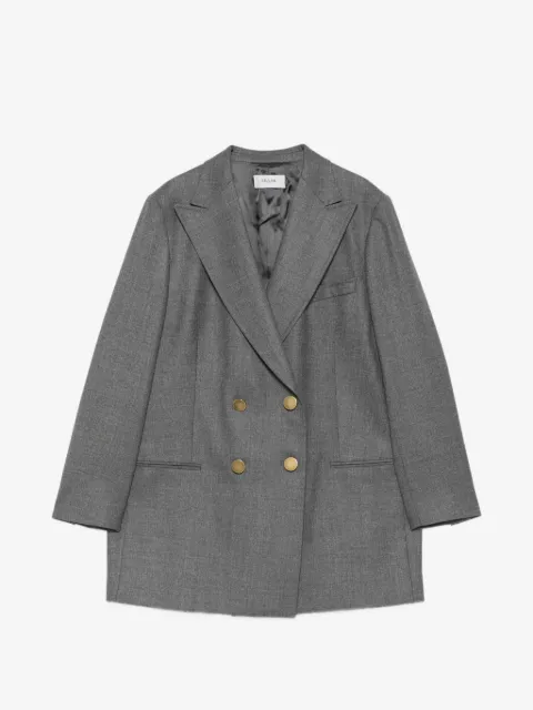 SAULINA Agata double-breasted peak-lapels blazer