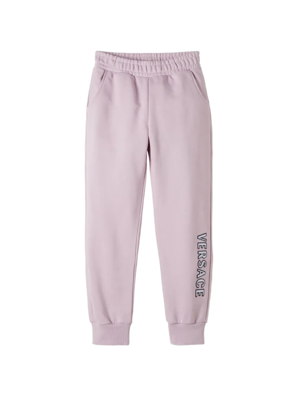 Versace Kids logo-print track pants - Viola