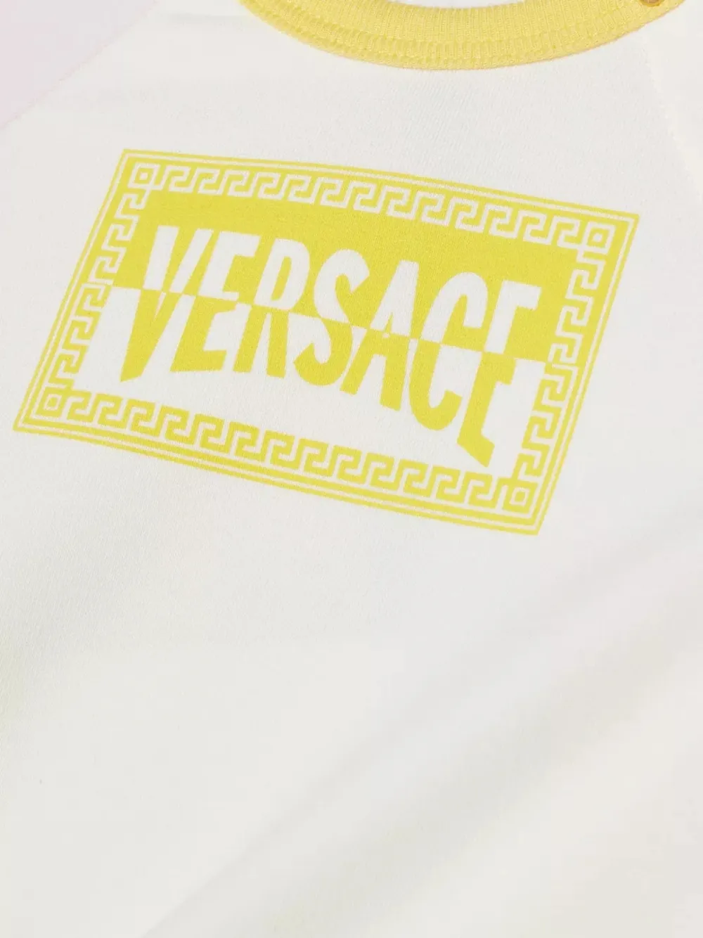 Versace Kids Tweedelig broekset met logo-print Roze