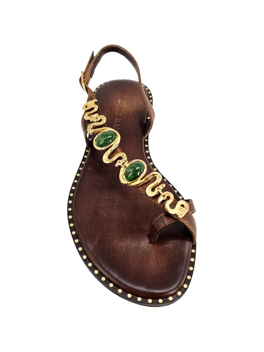 Madison.Maison embellished sandals Bruin