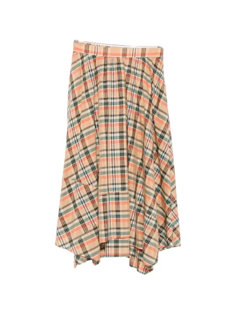 Ulla Johnson Annette plaid-pattern midi skirt