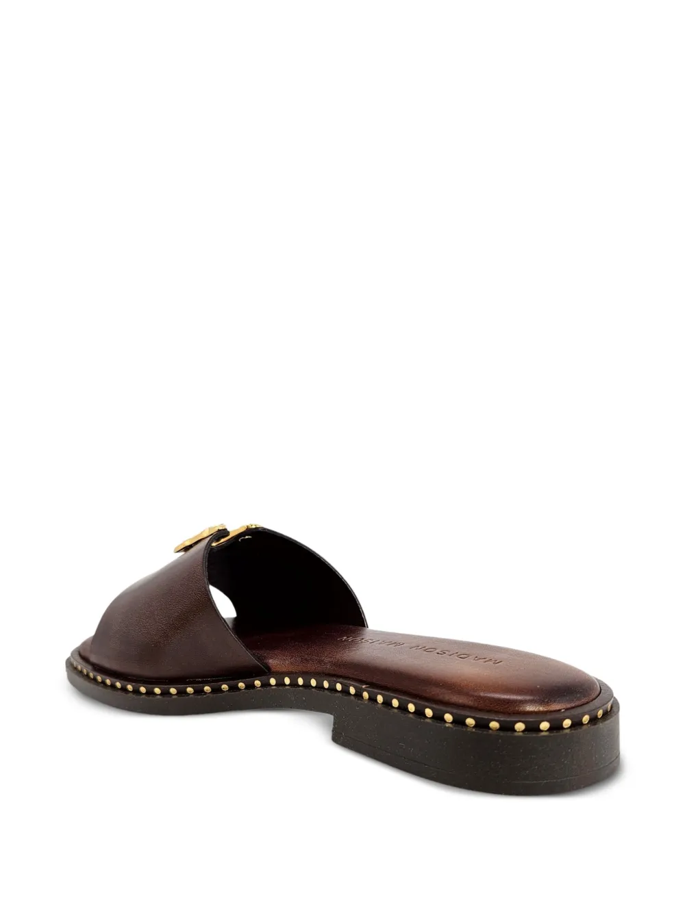 Madison.Maison hammered-hardware sandals Bruin