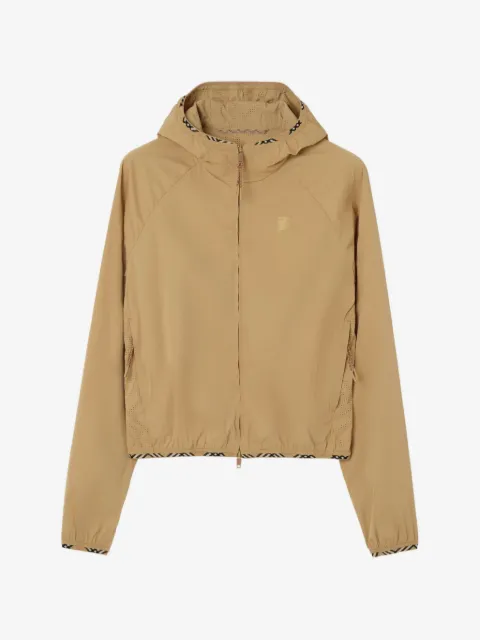 Burberry stretch nylon hooded jacket