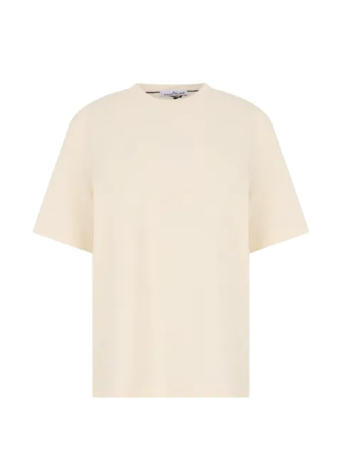 Stone Island logo-print cotton T-shirt