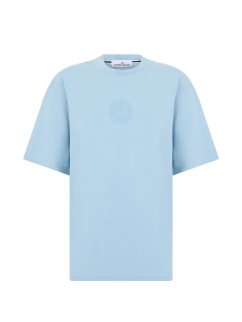 Stone Island logo-print cotton T-shirt
