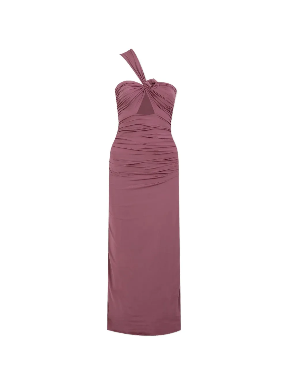 Maygel Coronel Arcano ruched cut-out dress - Rosa