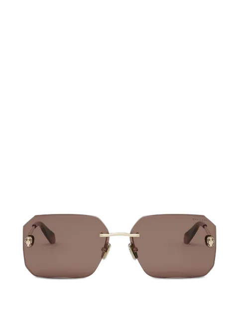 Bvlgari Serpenti geometric-frame sunglasses