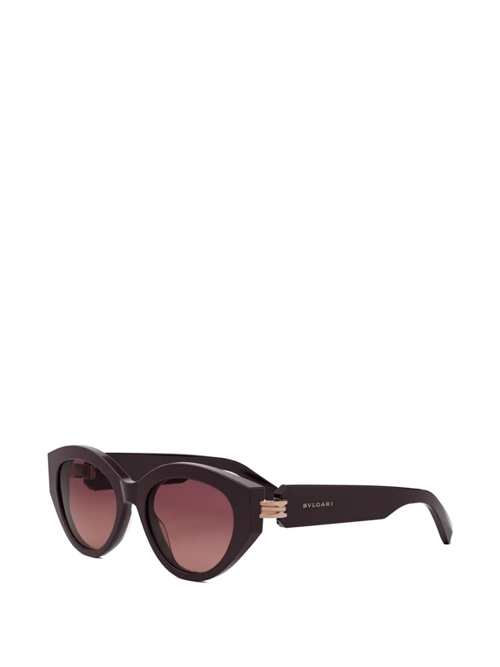 Bvlgari B.Zero1 zonnebril met cat-eye montuur Bruin