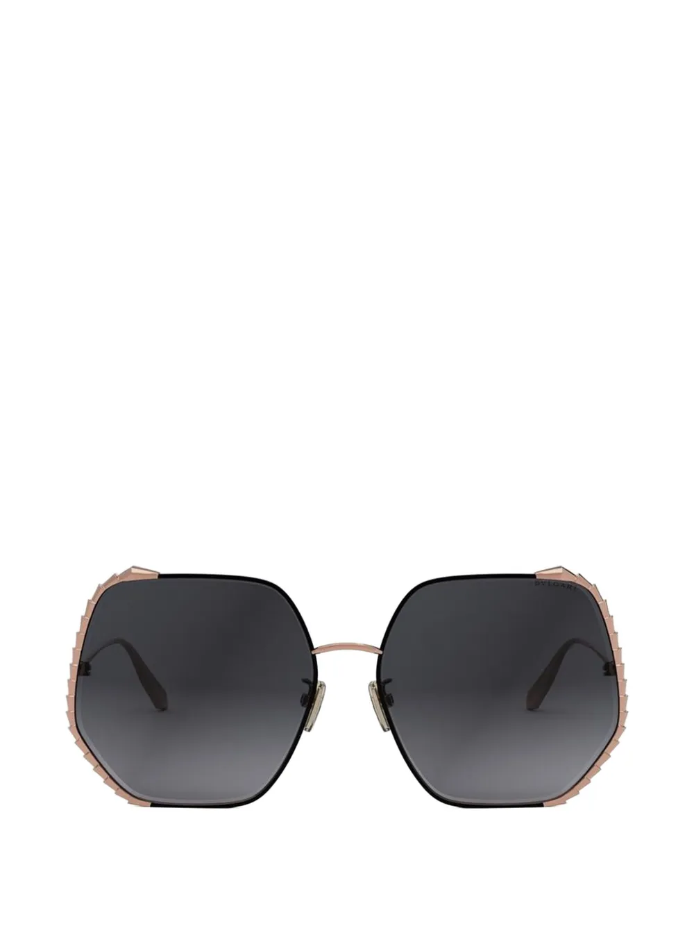 Bvlgari Serpenti geometric-frame sunglasses - Rosa