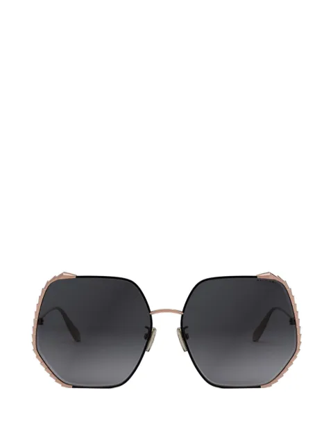 Bvlgari Serpenti geometric-frame sunglasses