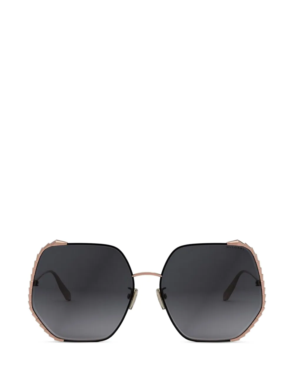 Bvlgari Serpenti geometric-frame sunglasses - Rosa