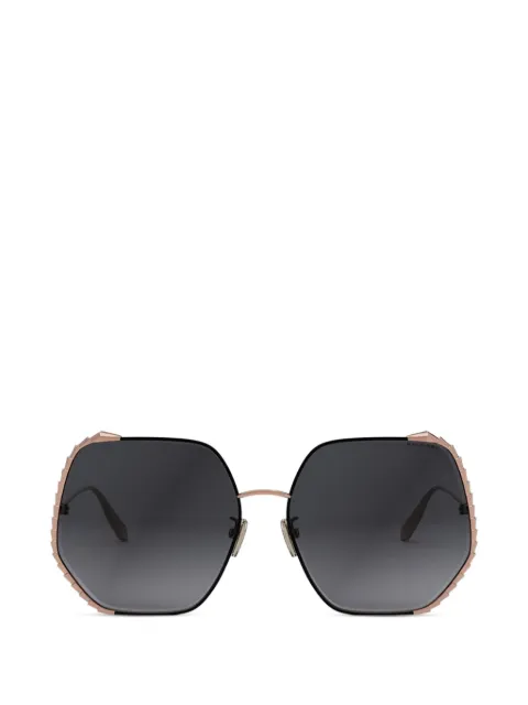 Bvlgari Serpenti geometric-frame sunglasses