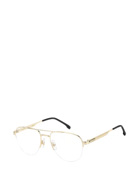 Carrera 385 double-bridge pilot-frame glasses