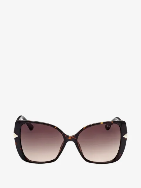 GUESS EYEWEAR lentes de sol con armazón cat eye estilo carey