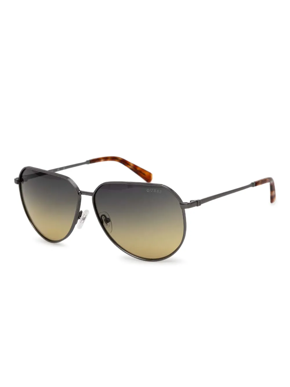  Guess Eyewear Pilot-frame Sunglasses - Gris 