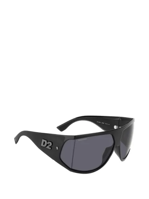 DSQUARED2 logo-plaque geometric-frame sunglasses