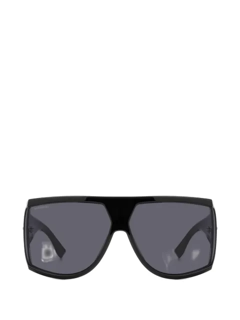 DSQUARED2 logo-plaque geometric-frame sunglasses