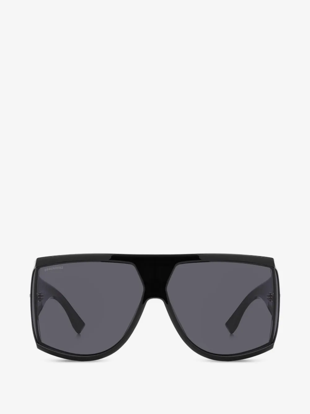 DSQUARED2 logo-plaque geometric-frame sunglasses | Black | Image 1
