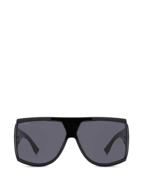 DSQUARED2 logo-plaque geometric-frame sunglasses