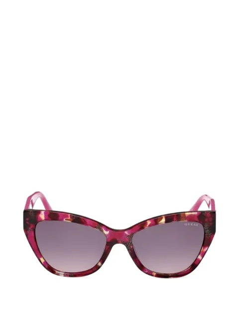 GUESS USA tortoiseshell-effect cat-eye sunglasses