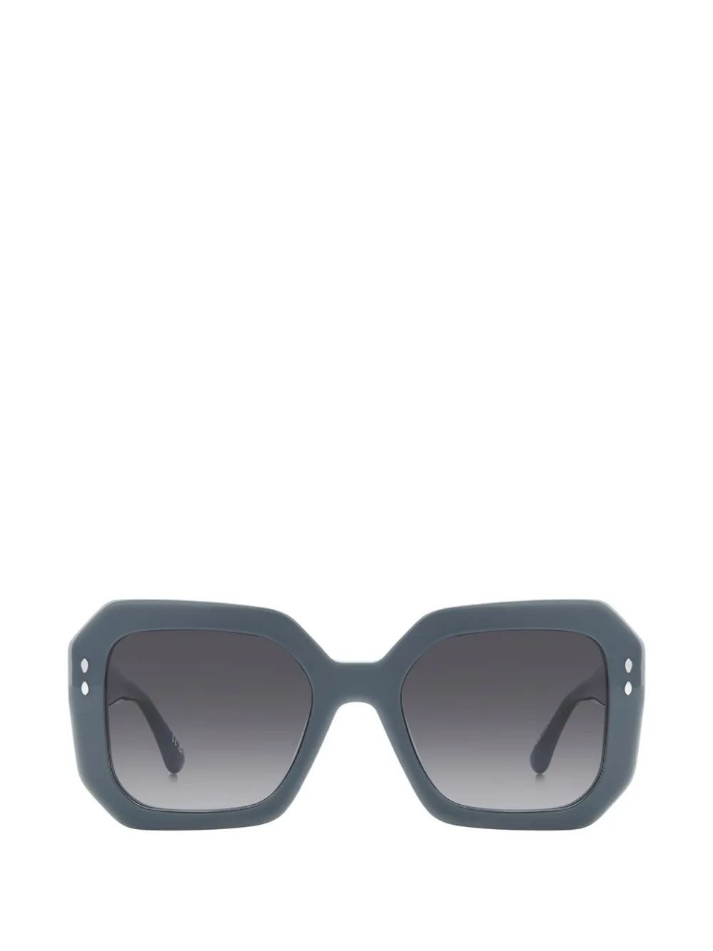ISABEL MARANT geometric-frame sunglasses - Blau