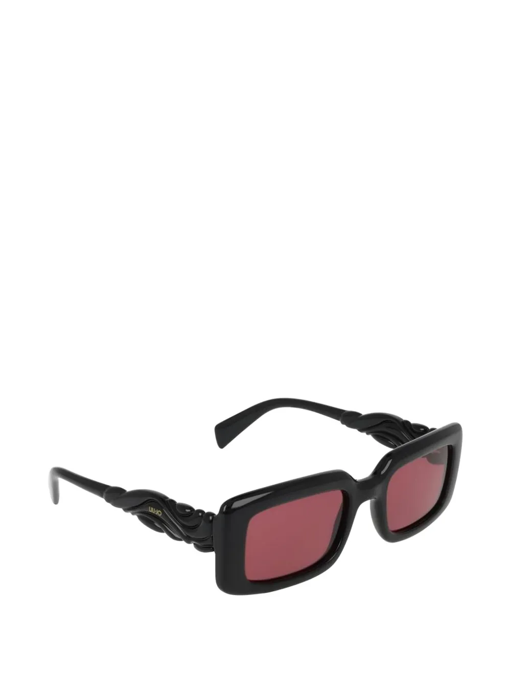 LIU JO rectangle-frame sunglasses - Nero
