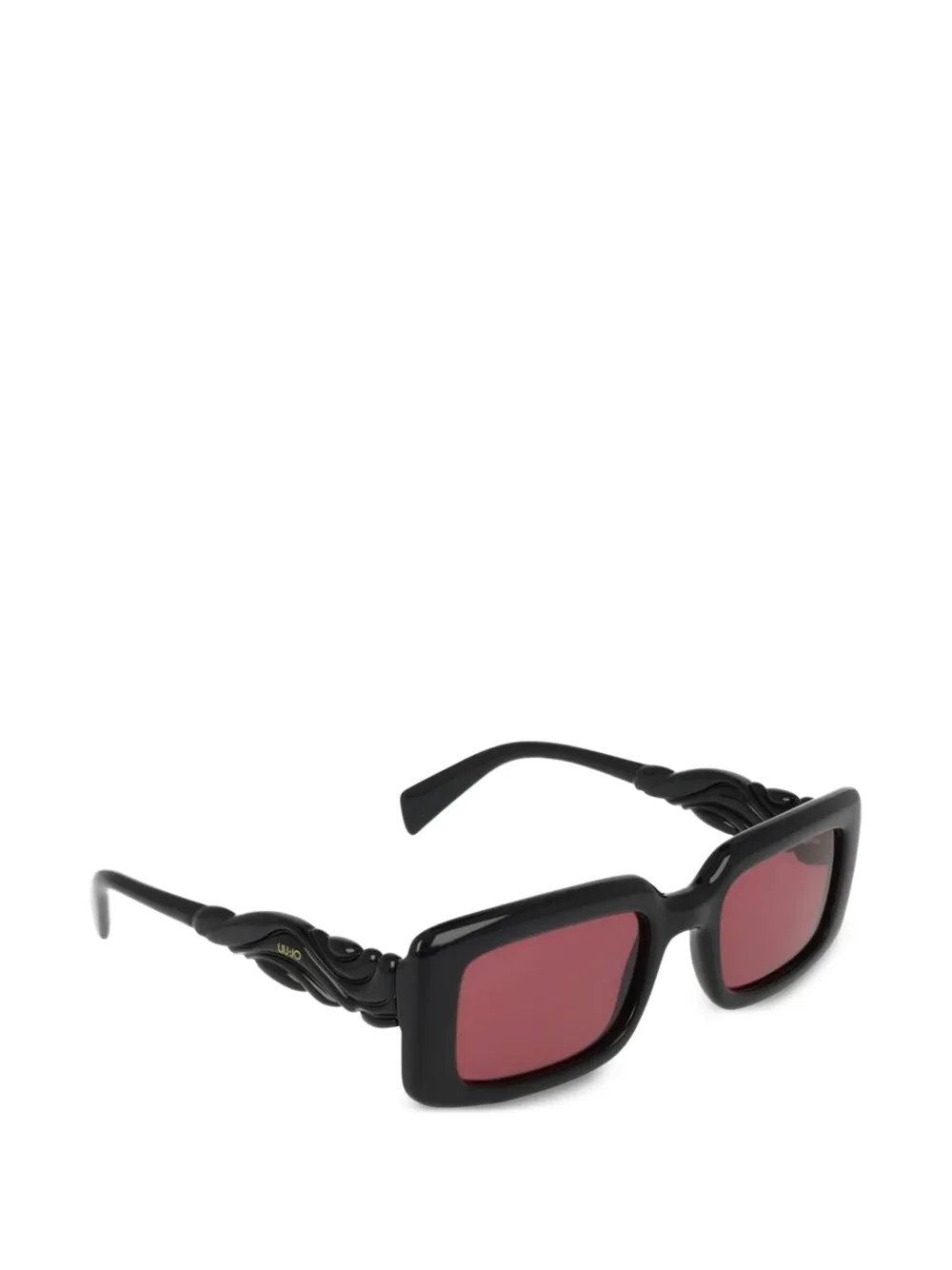 LIU JO rectangle-frame sunglasses - Nero