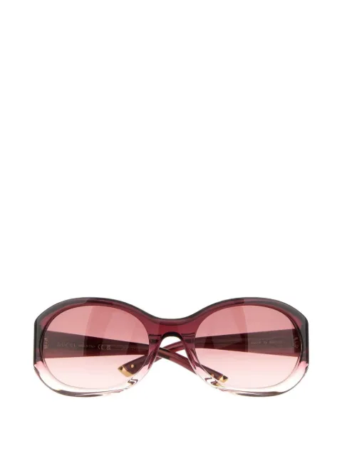 Gucci interlocking G oval-frame sunglasses