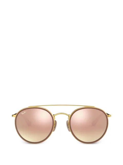 Ray-Ban double-bridge round-frame sunglasses