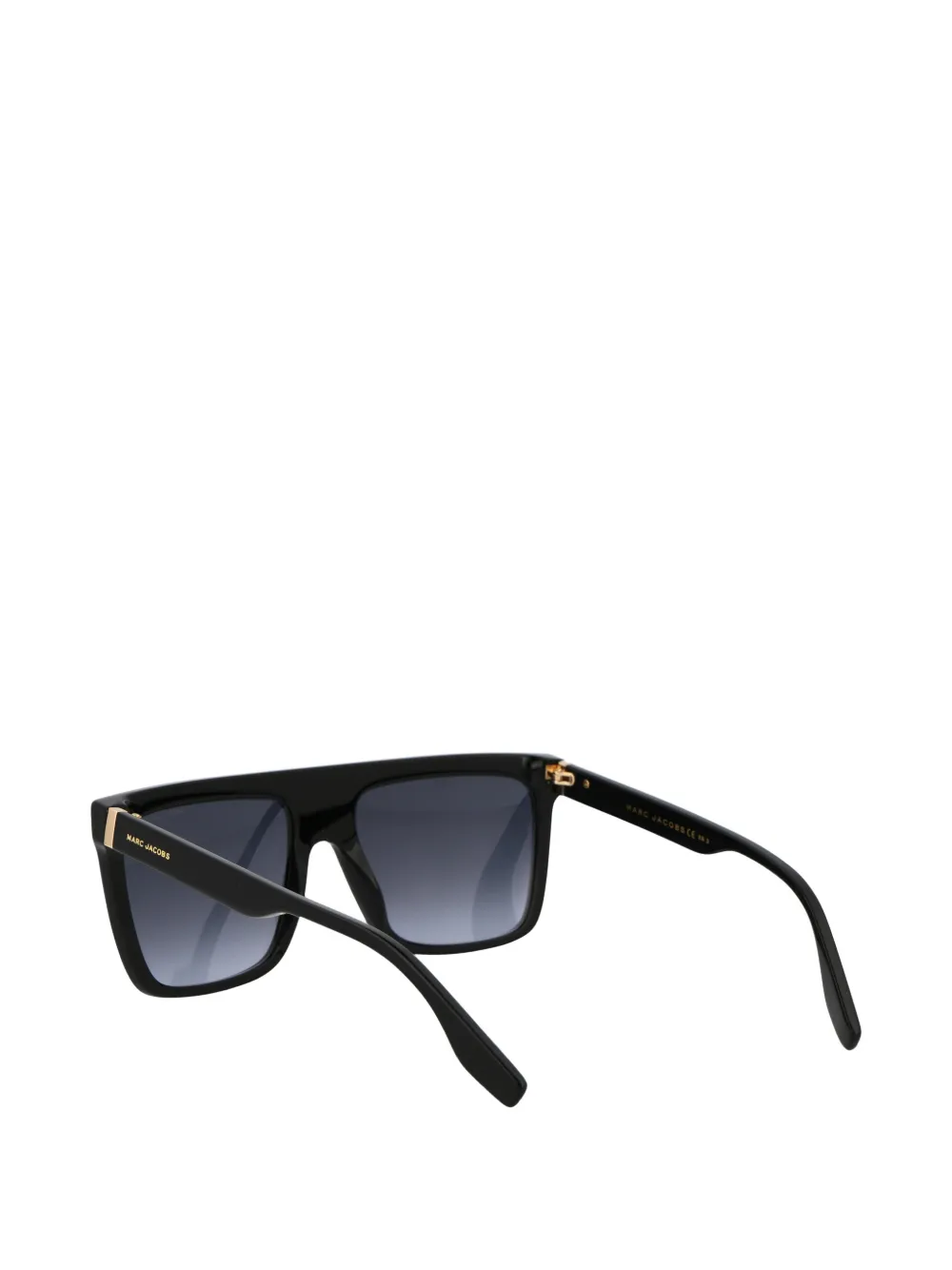 Marc Jacobs Eyewear Zonnebril met vierkant montuur Zwart