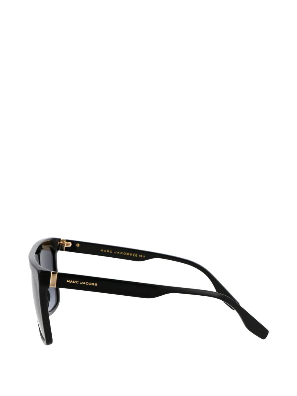Marc Jacobs Eyewear Zonnebril met vierkant montuur Zwart