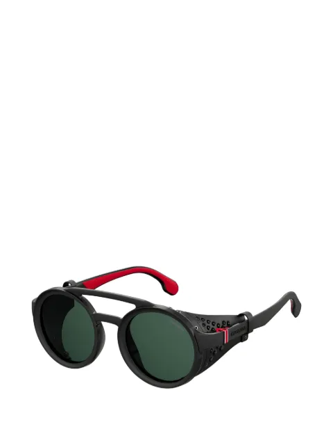 Carrera double-bridge round-frame sunglasses