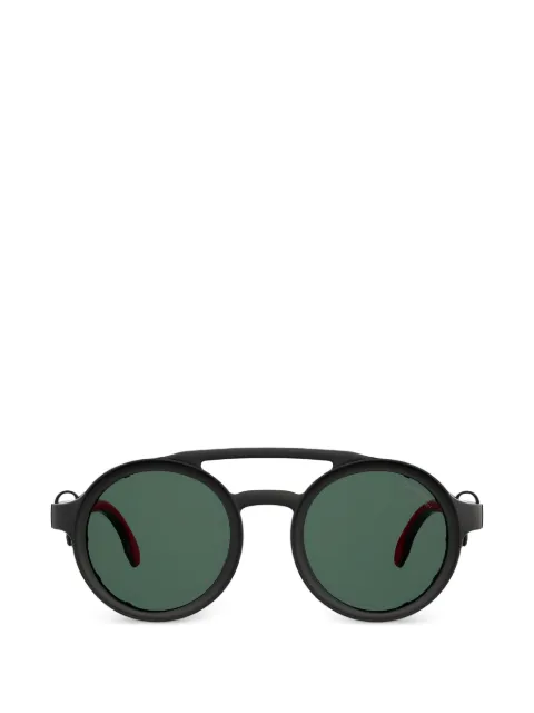 Carrera double-bridge round-frame sunglasses