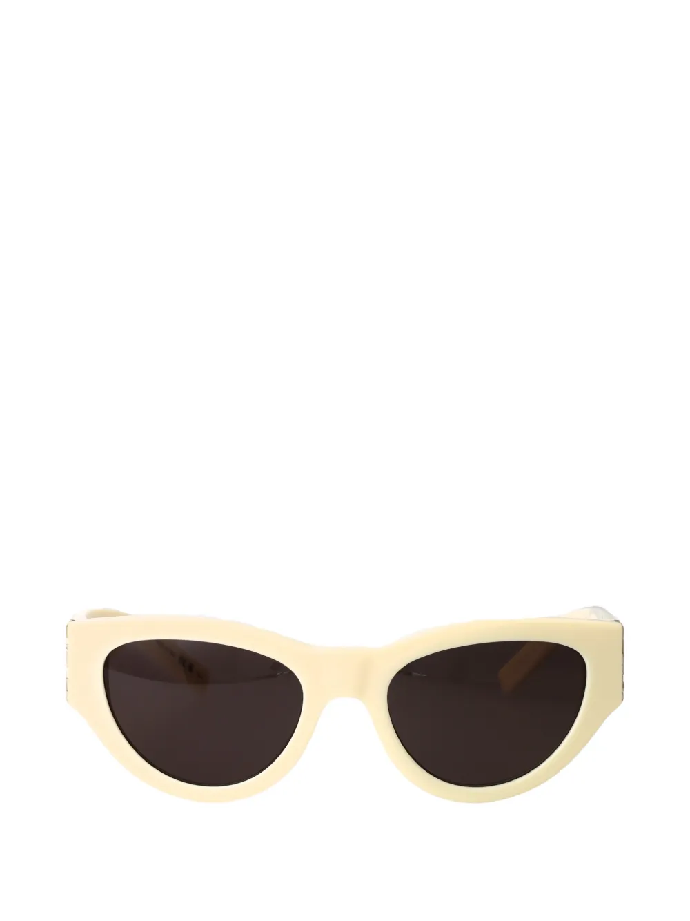 Saint Laurent cat-eye frame sunglasses - Nude